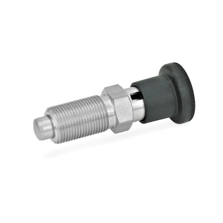 GN817-5-5-M10X1-C-NI Indexing Plunger